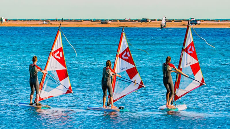Kitesurfing in Hurghada